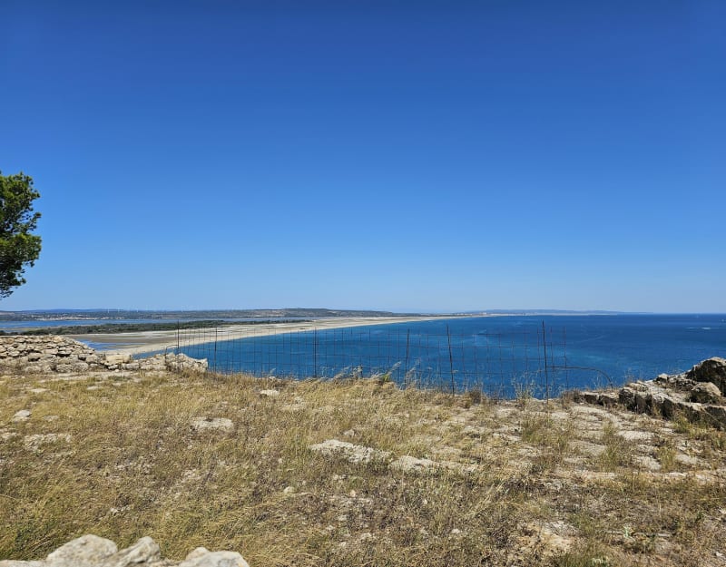 Sentier de la falaise à La Franqui - Leucate