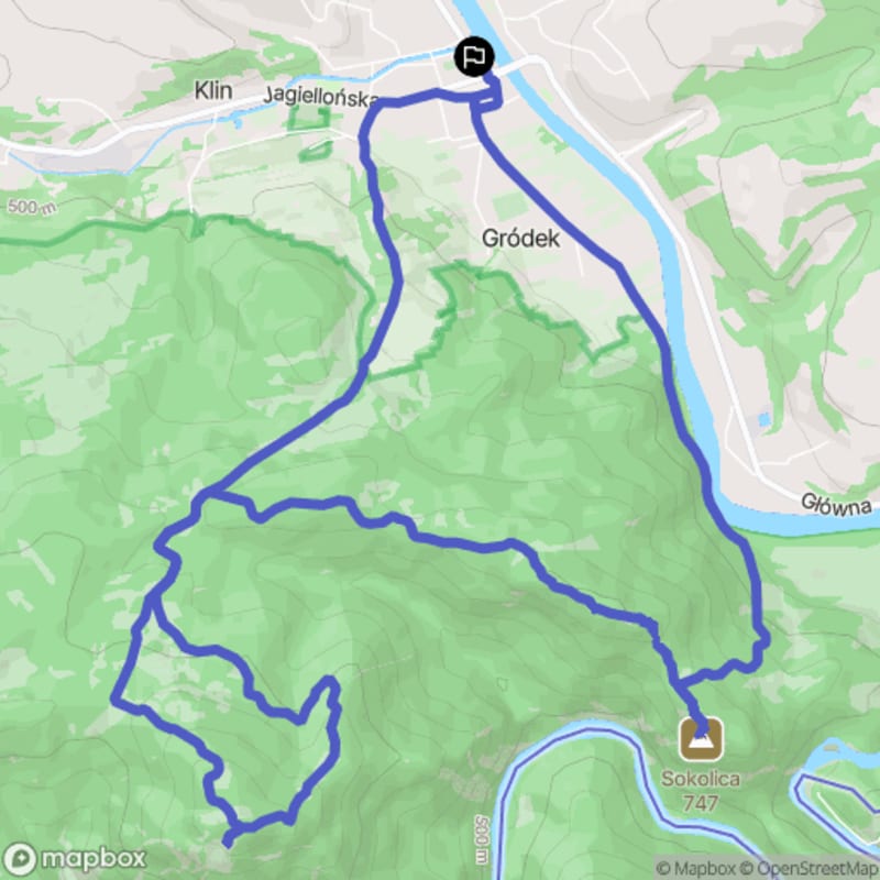 Trudna wędrówka: szlak pieniński z Krościenka nad Dunajcem (13,8 km, 5 godz.) - Krościenko nad Dunajcem