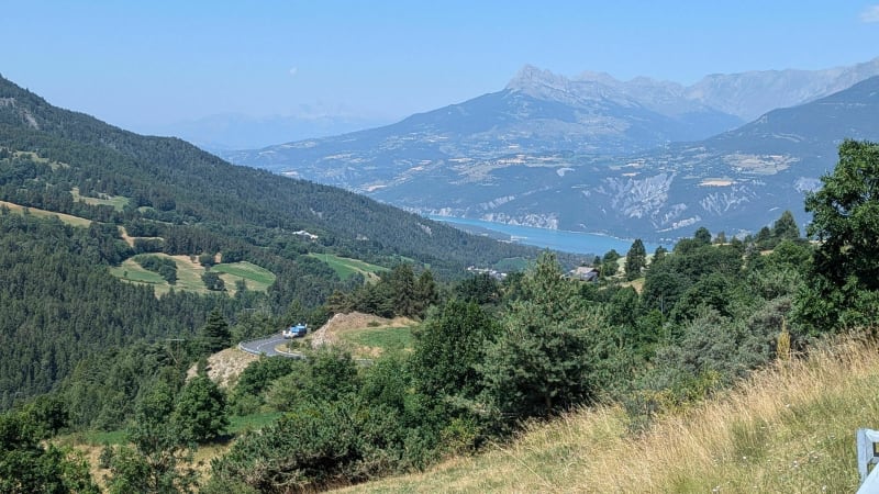 Les Orres 1800, depuis Baratier - Baratier