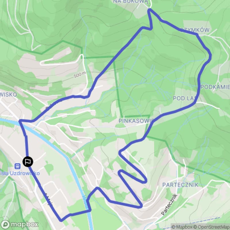 Umiarkowana wędrówka z Wisły na Bukową (6,2 km, 2:20) - Wisła