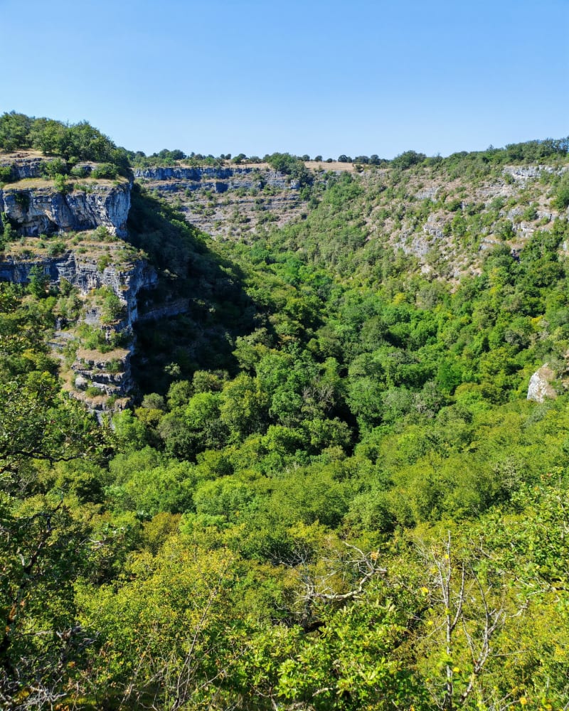 Les gorges de l'Alzou - Rocamadour