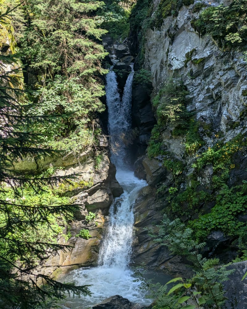Cascade de la Belle au Bois - Megève