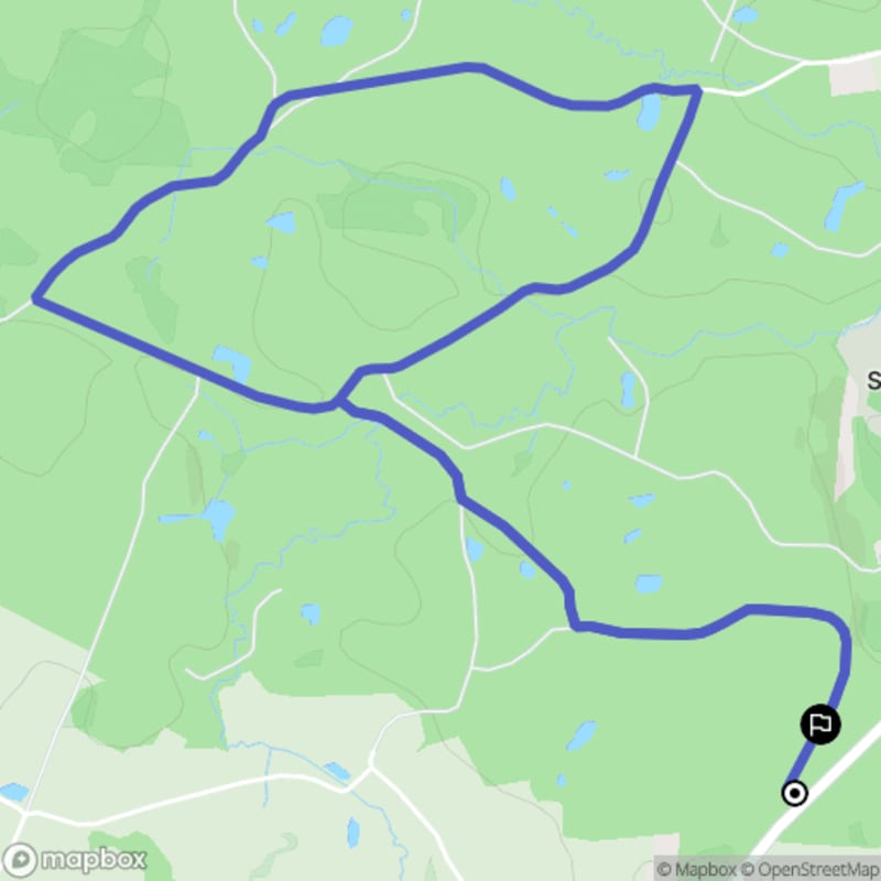 Łatwa trasa turystyczna w Rakówku (5,7 km) - polski tytuł wędrówki - Rakówko