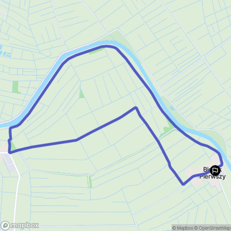 Spacer łatwy o długości 7,1 km w Bielnik Pierwszy - Bielnik Pierwszy