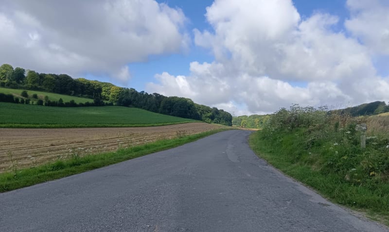 Balade à travers la campagne vallonnée du Boulonnais - Hardinghen