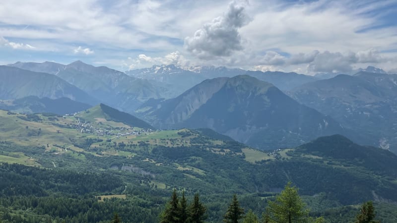 Croix d’Albiez et retour hauteur des Karellis - Montricher-Albanne