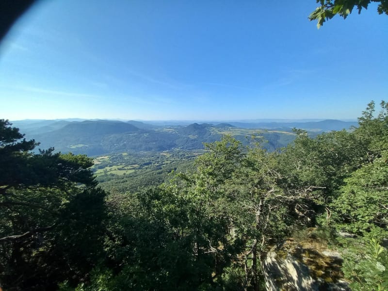 Mont Miaune au départ de Saint Maurice de Roche - Roche-en-Régnier