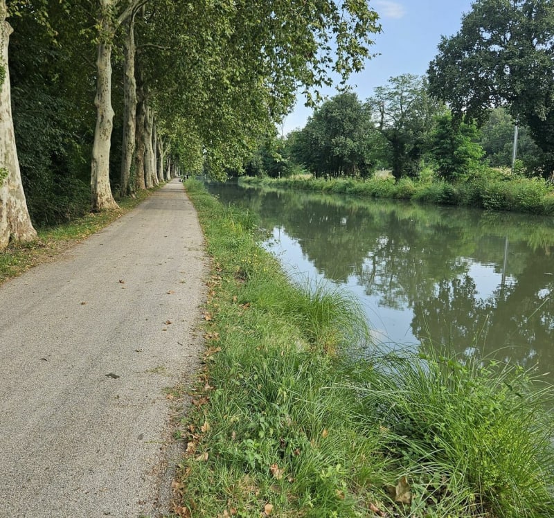 Dieupentale à la pente d'eau de Montech - Dieupentale
