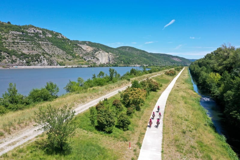 Entre Via Rhona et et le long du canal - Livron-sur-Drôme