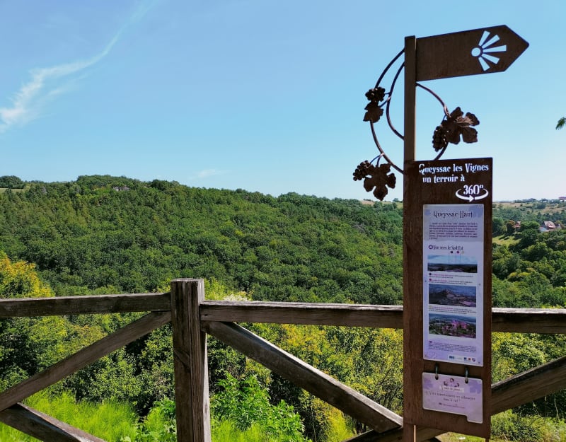 Queyssac, de haut en bas - Queyssac-les-Vignes