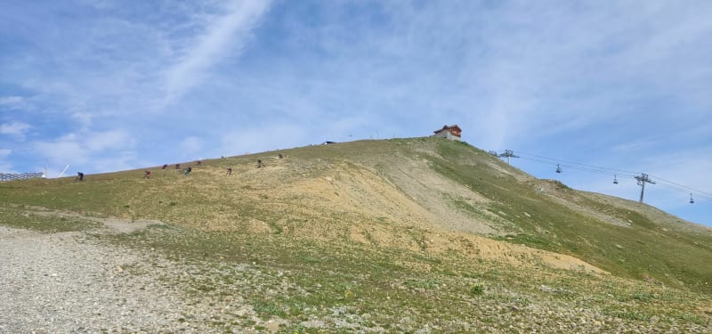 Retour à Tignes par l'Altisurface de la Tovière - Tignes