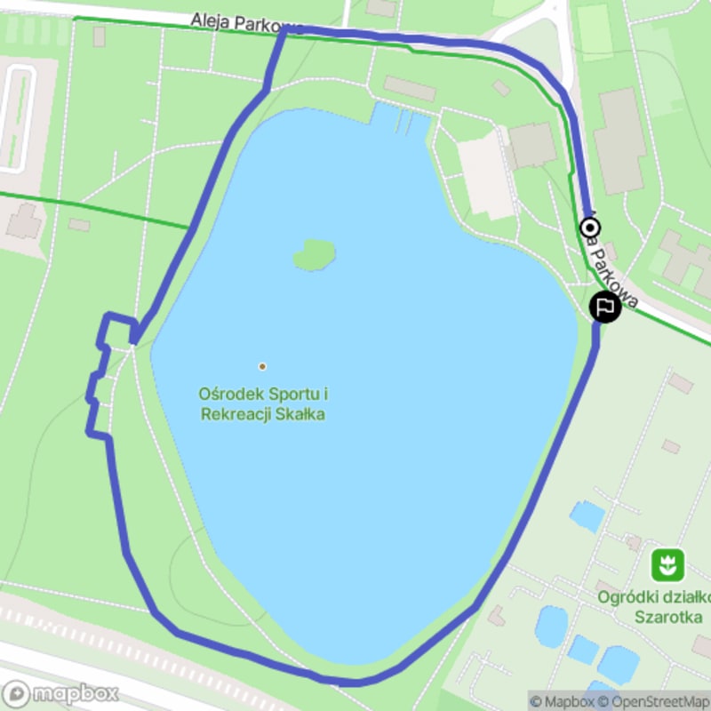 1,1 km Hard Hike - Pętla Staw Skałka - Świętochłowice