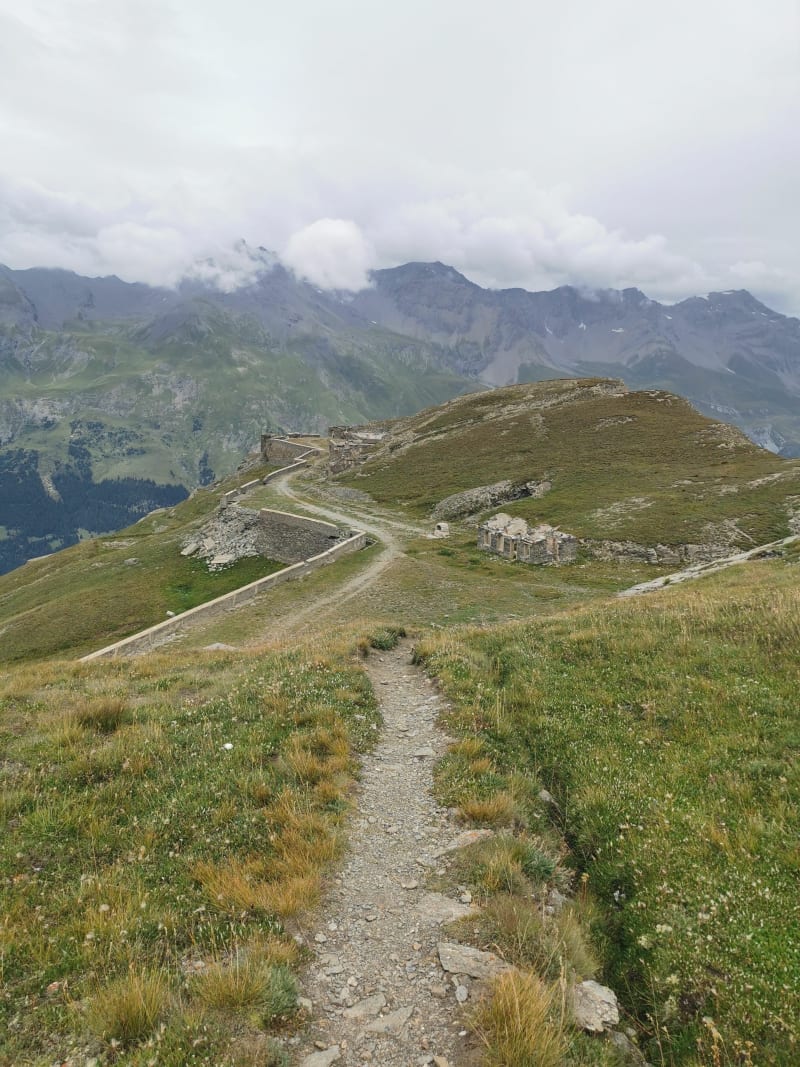 Fort de la Turra depuis le Col du Mont Cenis - Val-Cenis
