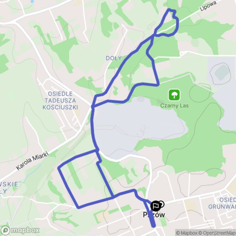 Łatwy 1h55 Wędrówka w Pszowie: Szlak 6,2 km - Pszów