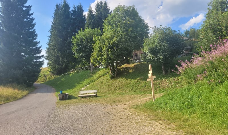 Mont Caly et Mont Chéry en boucle depuis le haut des Perrières - Les Gets