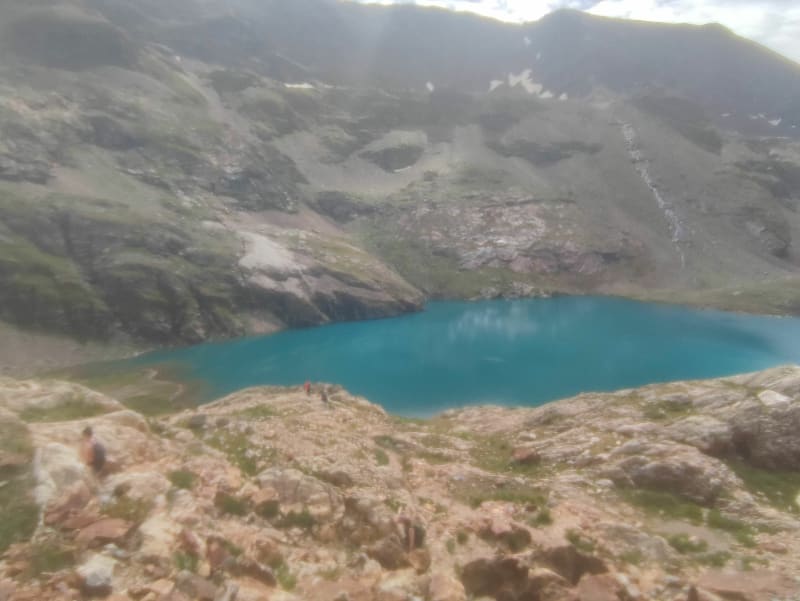 Le lac blanc - Huez