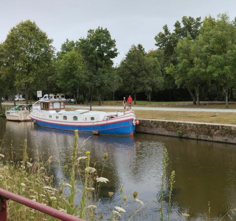Redon vers Nantes. Chemin de halage. - Saint-Nicolas-de-Redon