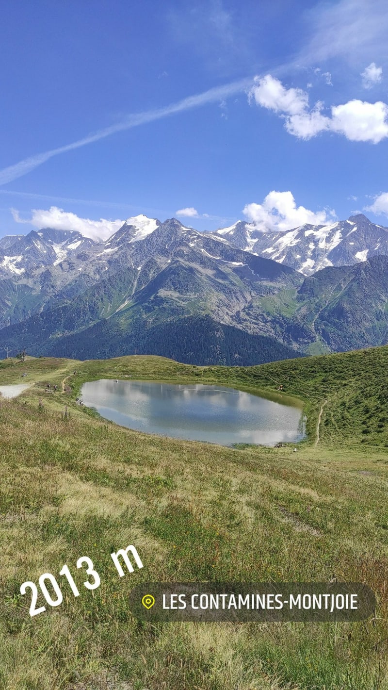 Col de Joly et lac de Roselette - Les Contamines-Montjoie