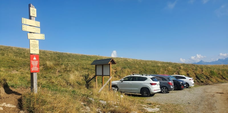 Les Frachets -le col de Cenise via La  Glacière - Mont-Saxonnex
