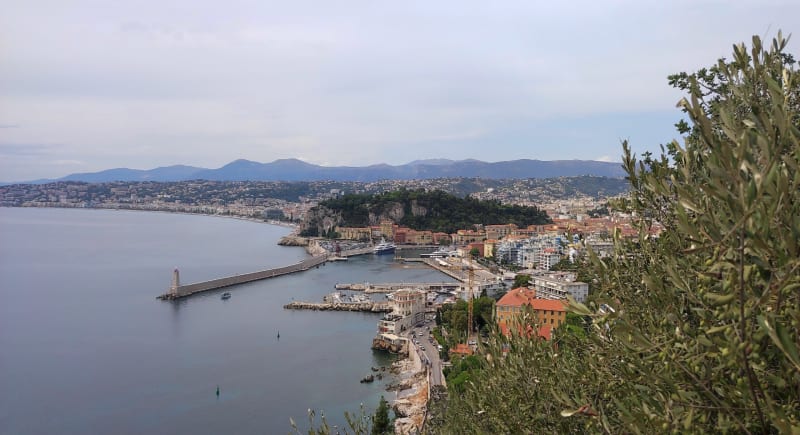Port Lympia  à Col de Villefranche - Nice