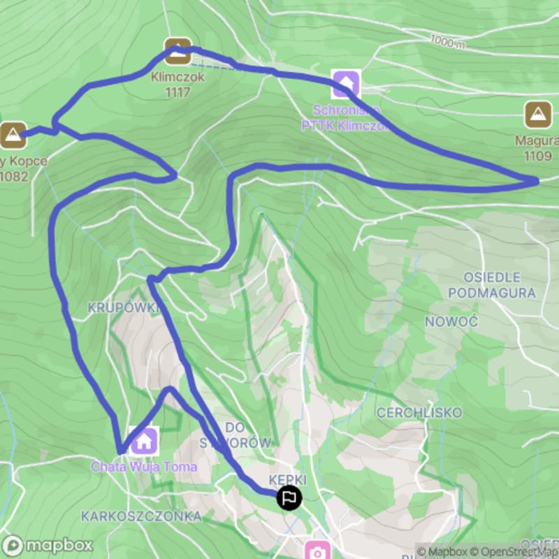 Wymagająca Mroźna Wędrówka w Szczyrku - 9km, 4:20 hard - Szczyrk