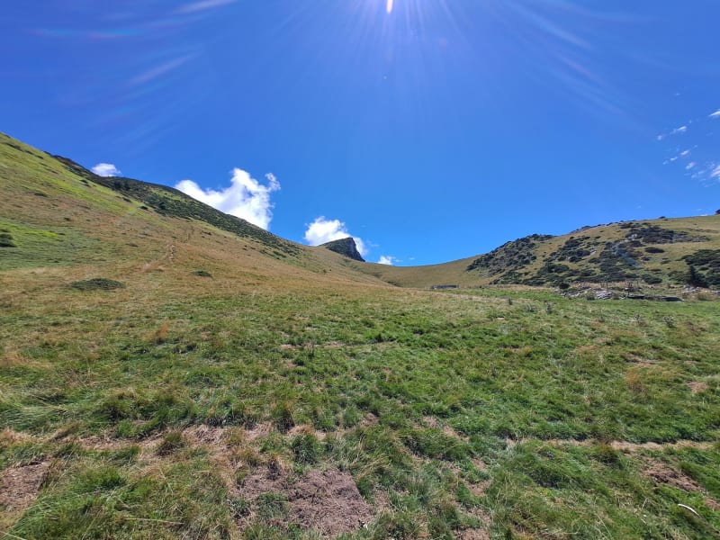 Pic du Saillant depuis le col des Ares - Saint-Pé-d'Ardet