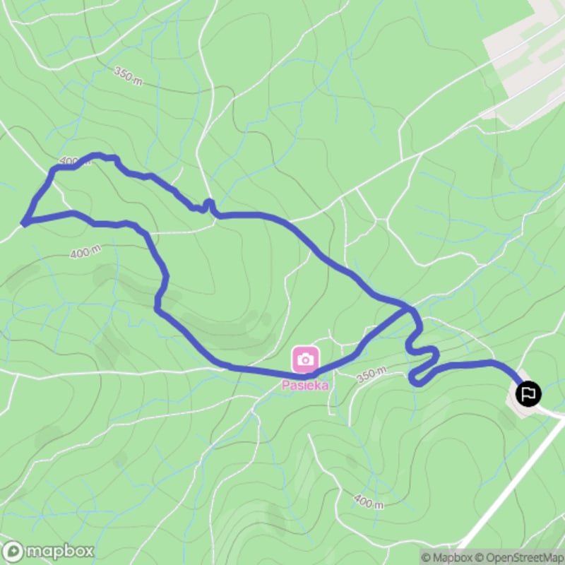 Łatwy szlak przyrodniczy o długości 3,9 km - pętla Stara Wieś - Stara Wieś