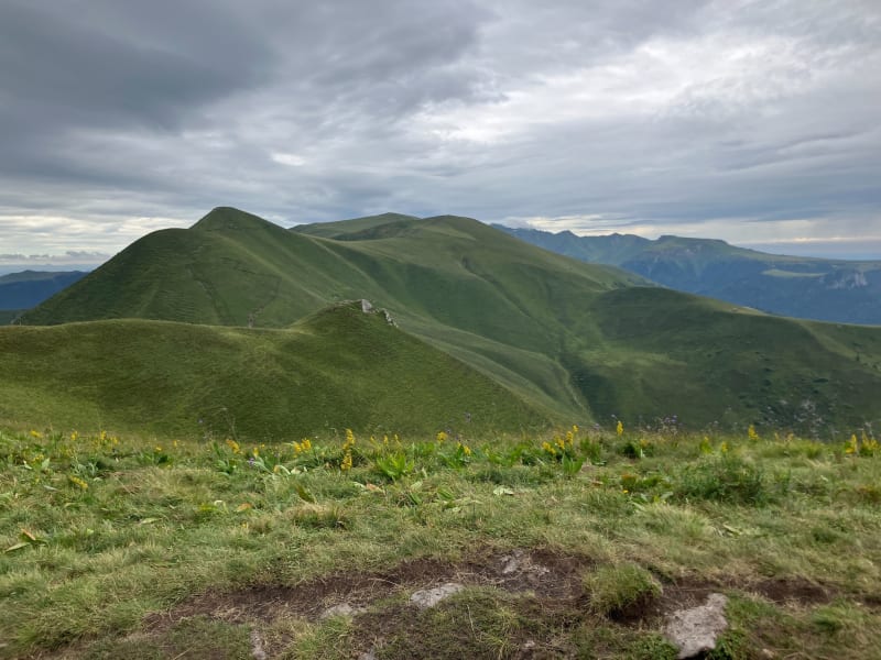 Puy de la Tâche au départ du Col de la Croix Morand - Chambon-sur-Lac