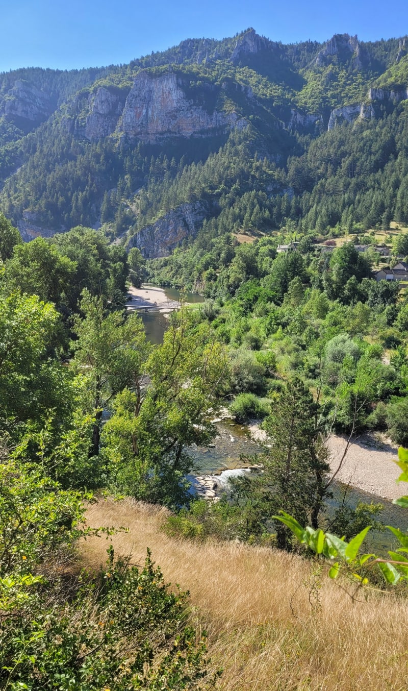 Blajoux vers Chaldas par Castelbouc à l'aller - Gorges du Tarn Causses