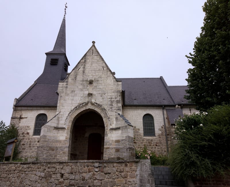 Boucle de Hermin, par Caucourt et Gauchin le Gal - Hermin