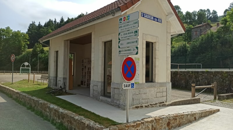 De la gare de Saint-Sauveur-en-Rue à Boulieu-lès-Annonay - Saint-Sauveur-en-Rue