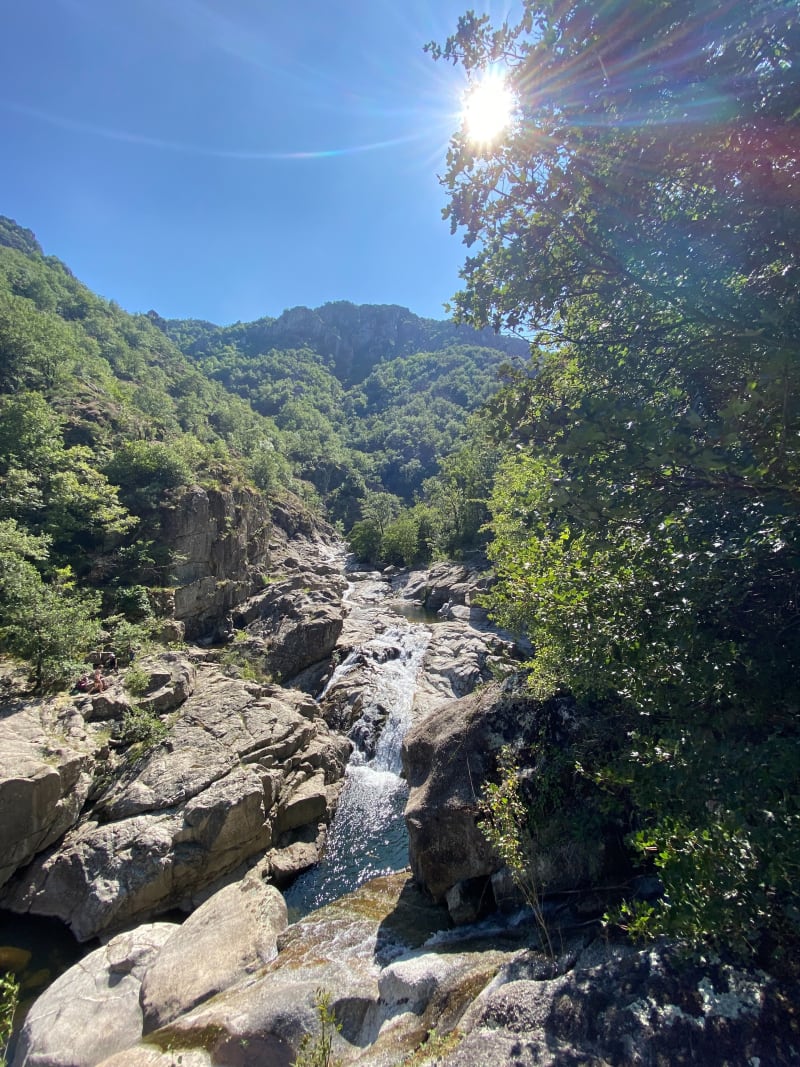 Gorge de chassuzac et baignade - Prévenchères
