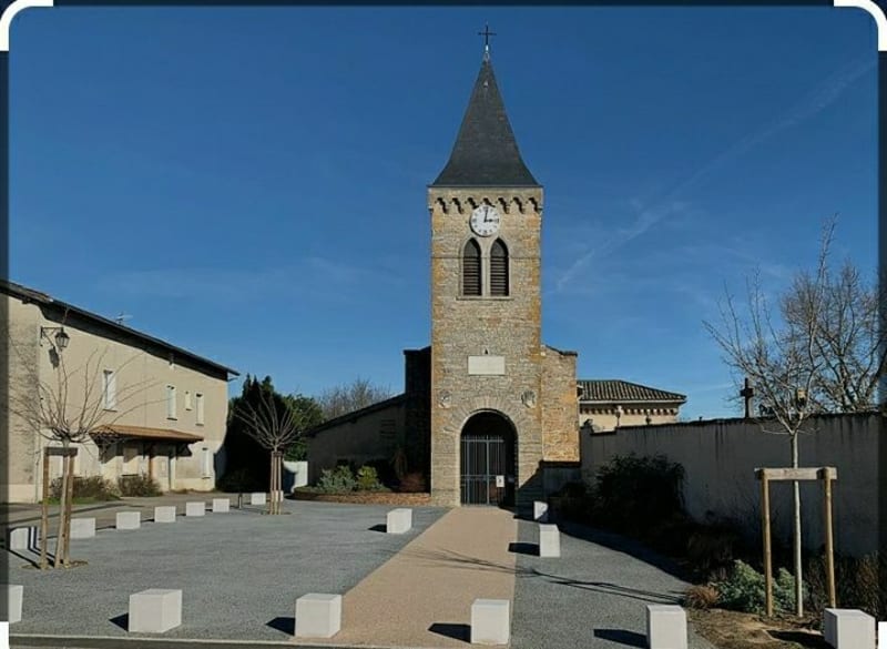 Sur le plateau, et les Grandes Terres, depuis Neyron - Neyron