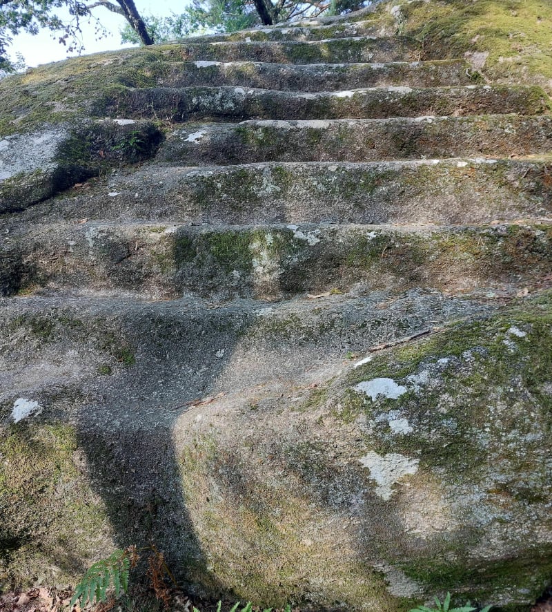 Près Pontarion, en passant par la pierre au 9 gradins - Soubrebost