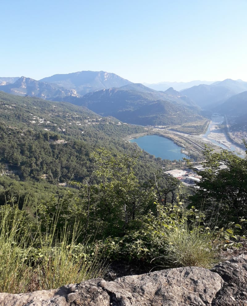 Autour du lac du Broc à vélo - La Gaude