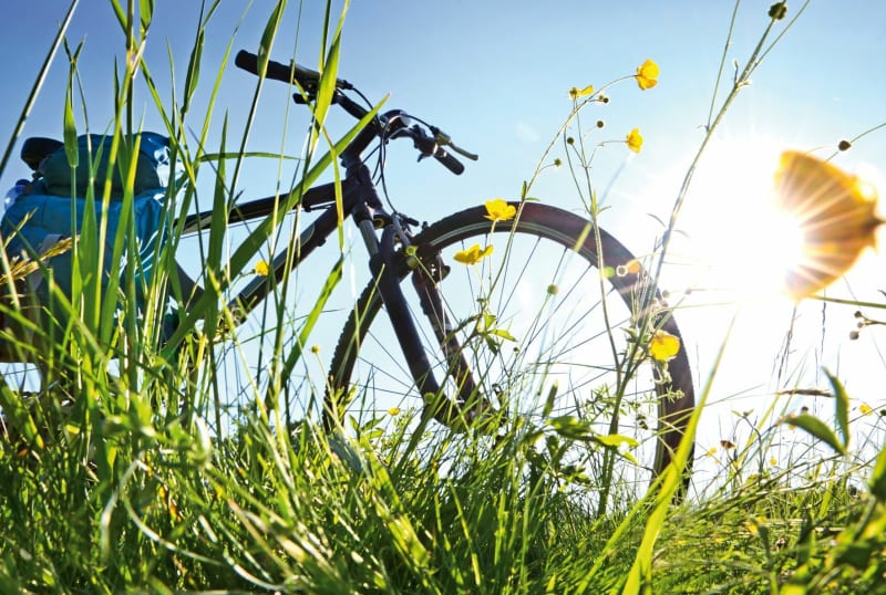 En VTT sur chemin depuis Lunel-Vinel - Lunel-Viel