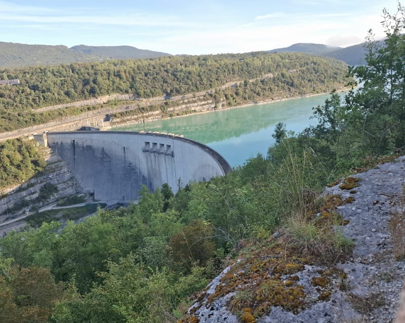 Belvédère du barrage de Vouglans - Lect