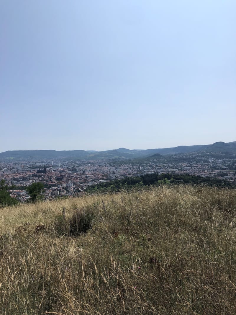 Randonnée en VTT sur le plateau de Chanturgue - Clermont-Ferrand