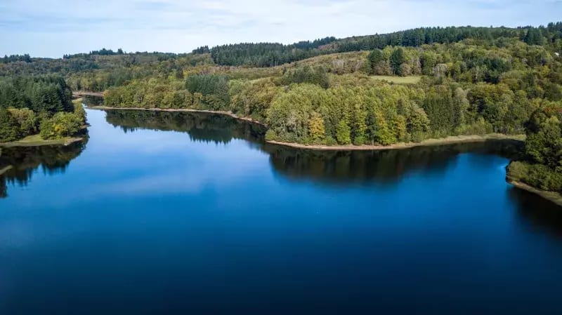 Tour du lac de Vassivière, depuis Vauveix - Royère-de-Vassivière