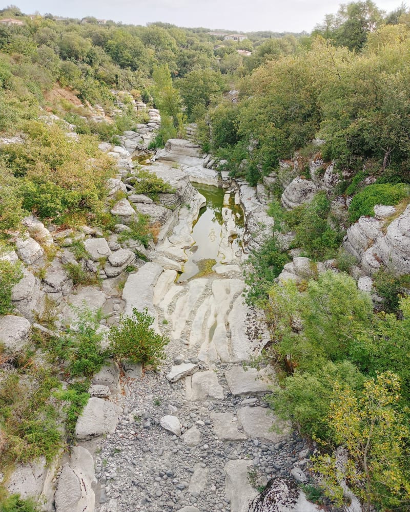 Parcours de Ruoms à la Gare de Vogüé par la Via Ardèche - Ruoms