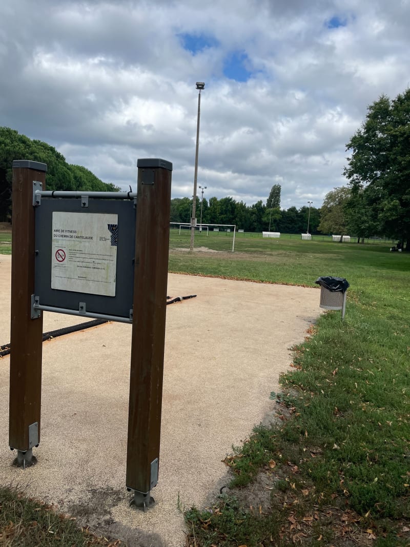 Merignac vers l’Aire de Fitness du chemin de cantelaude - Mérignac