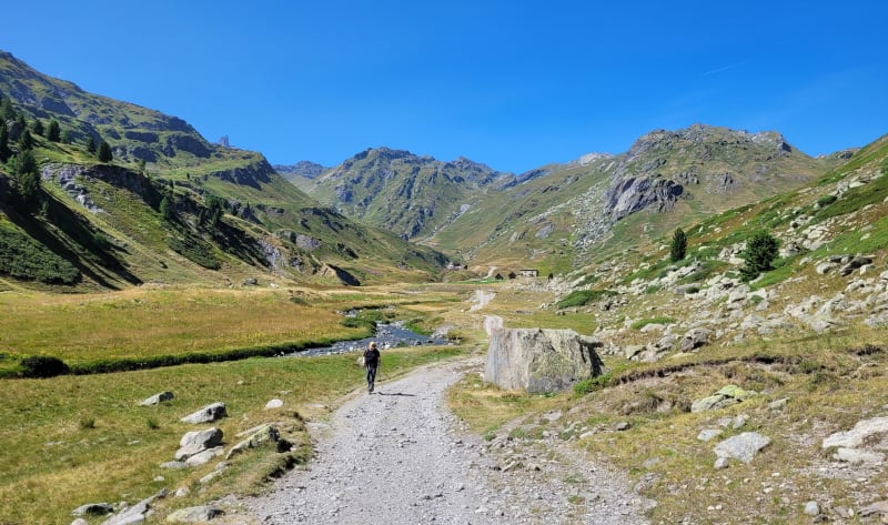 Pointe de Pécé au départ de Plampinet - Névache