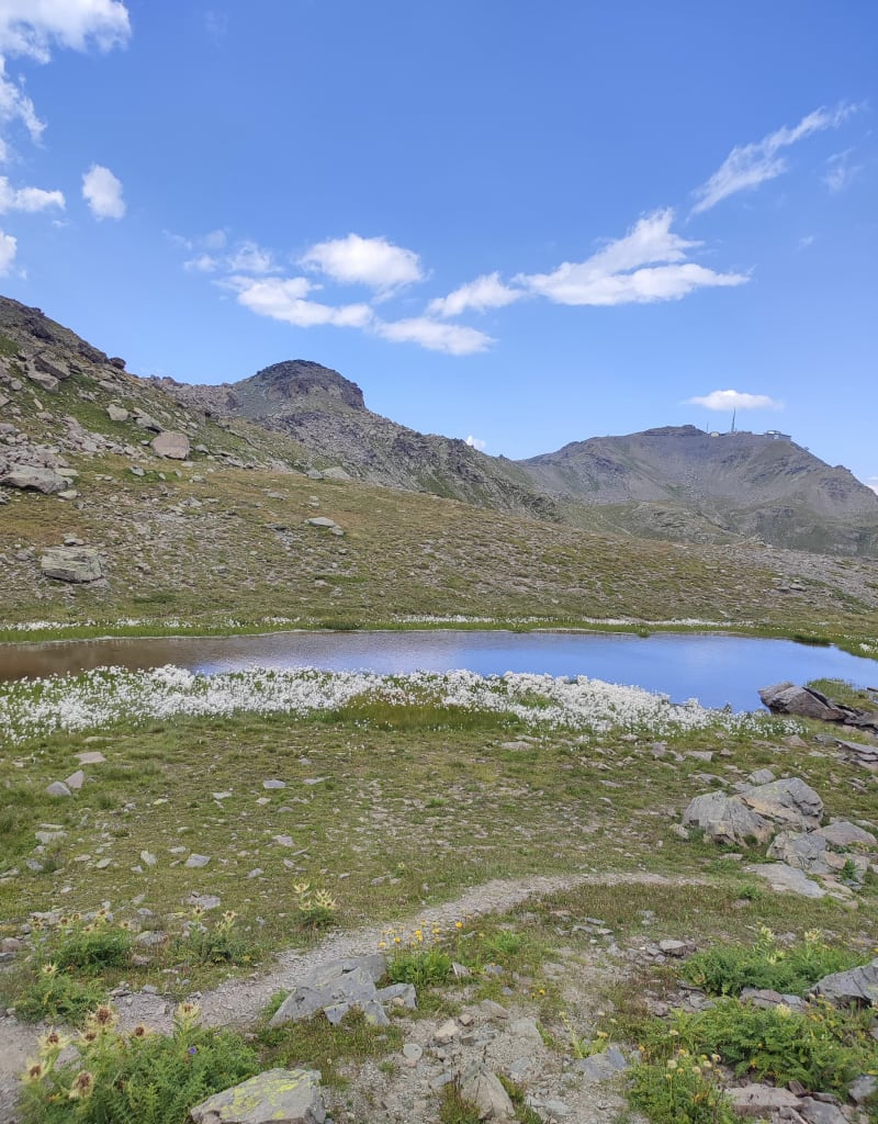 Grand tour au-dessus de Val Thorens vers les lacs d'altitude - Les Belleville