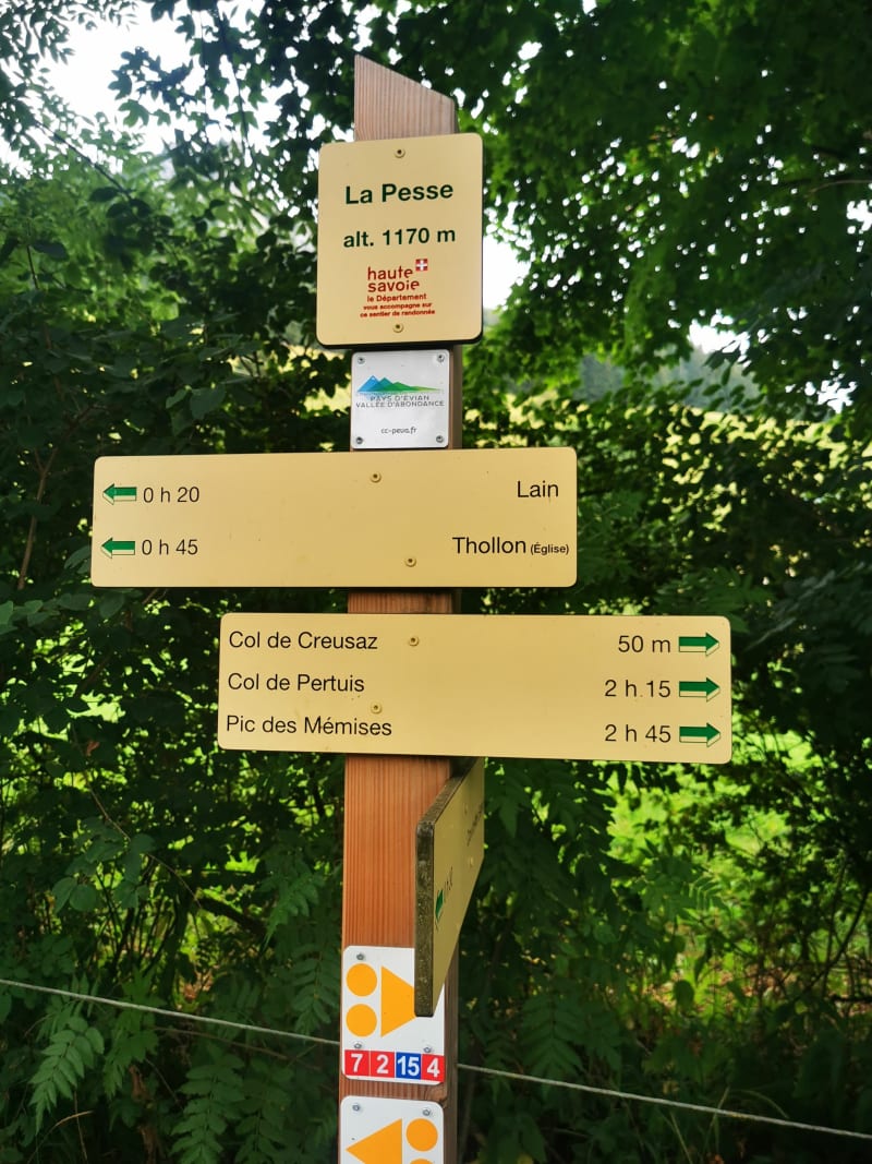 Balade au pied des Mémises - Bernex