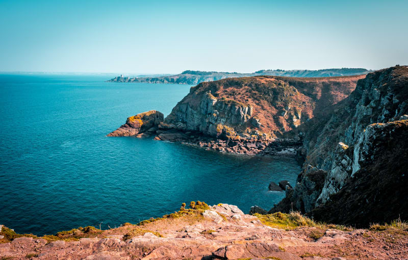 Parcours varié entre campagne et bord de mer à Créac'h Maout - Pleubian