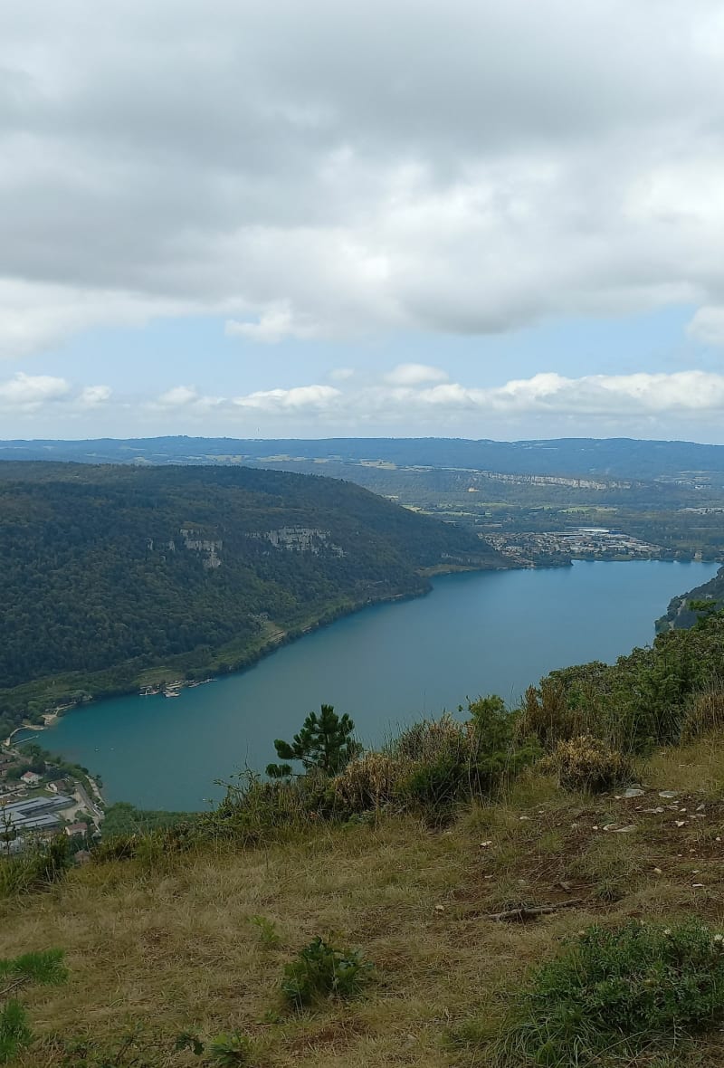 Nantua, les Fècles et le Belvédère de la Colonne - Nantua