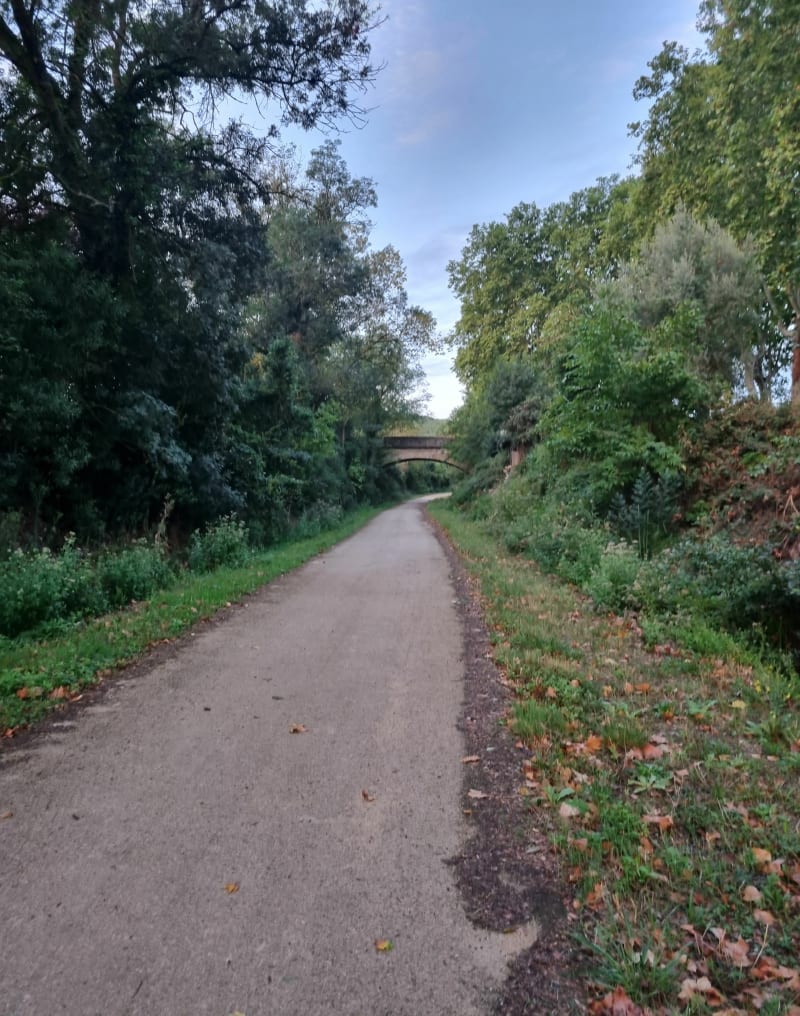 Piste cyclable de Bram à Sonnac-sur-l'Hers - Bram