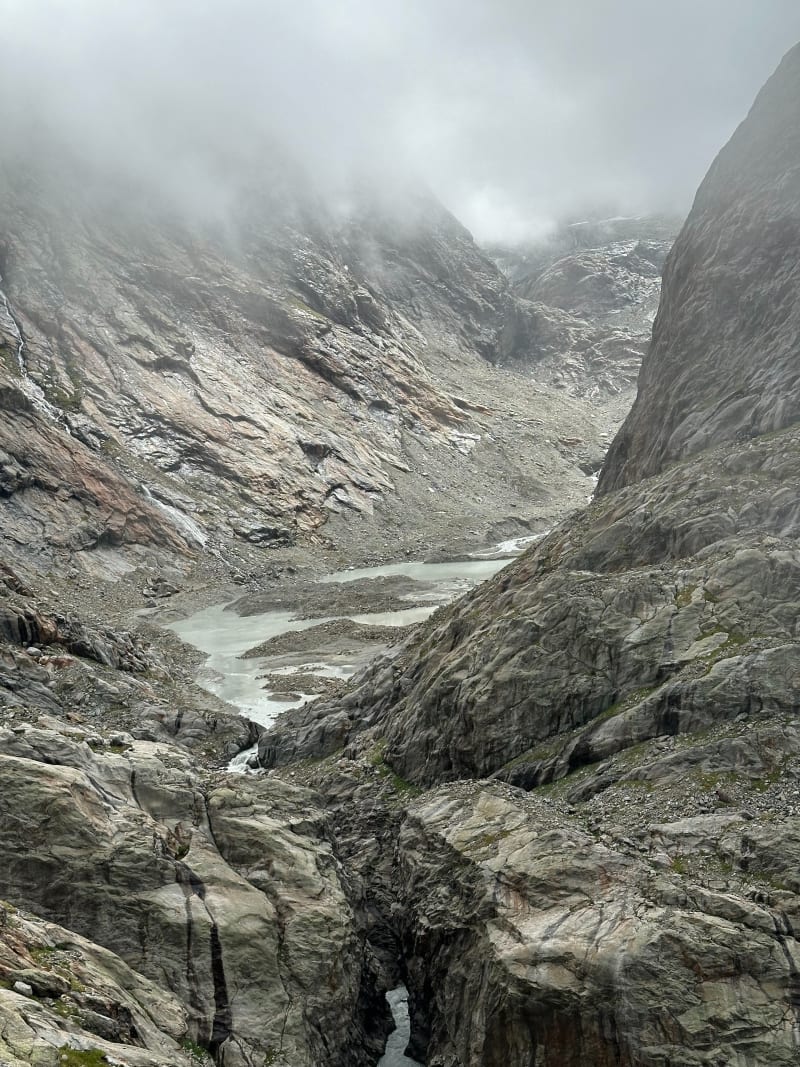 Glacier de Tré la Tête, cascade de la combe noire et du Cugnon - Les Contamines-Montjoie