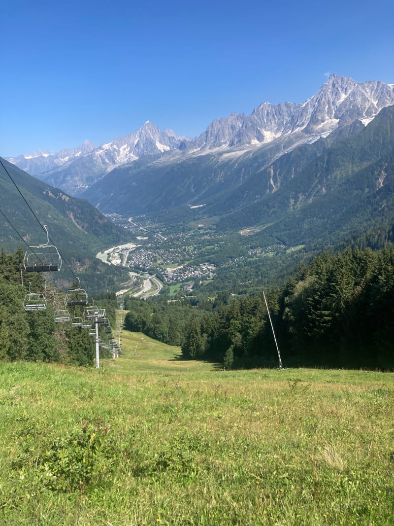 Boucle au dessus du village des Houches via le col de Voza - Les Houches