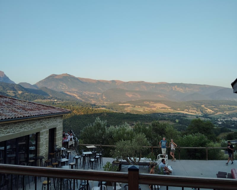 Randonnée depuis le camping le Couspeau - Le Poët-Célard